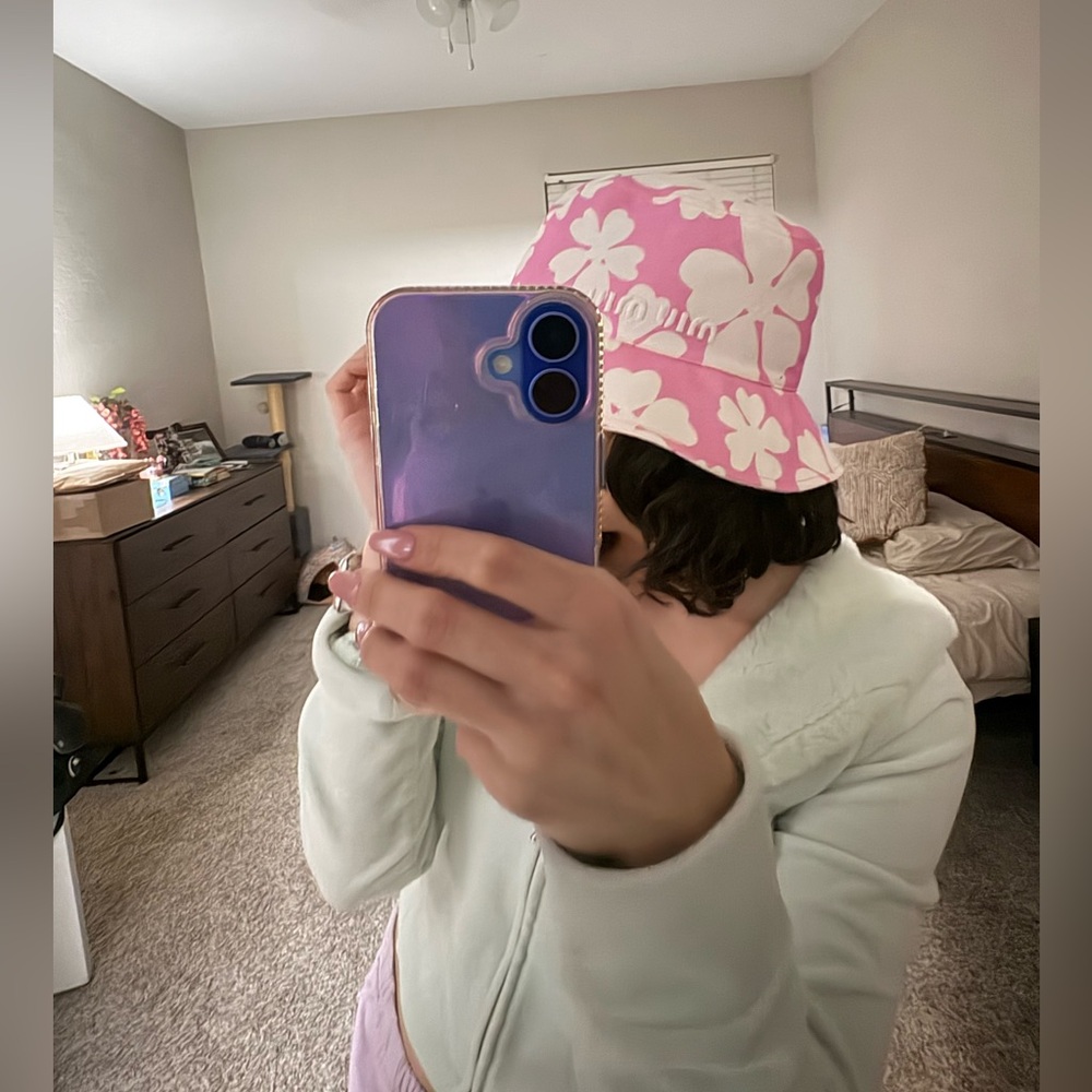 Miu miu Bucket hat floral print